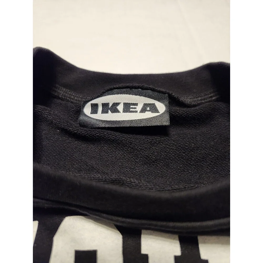 IKEA Sammankoppla Black Sweater Chair Cover Home Decor, Modern, Vintage 1999